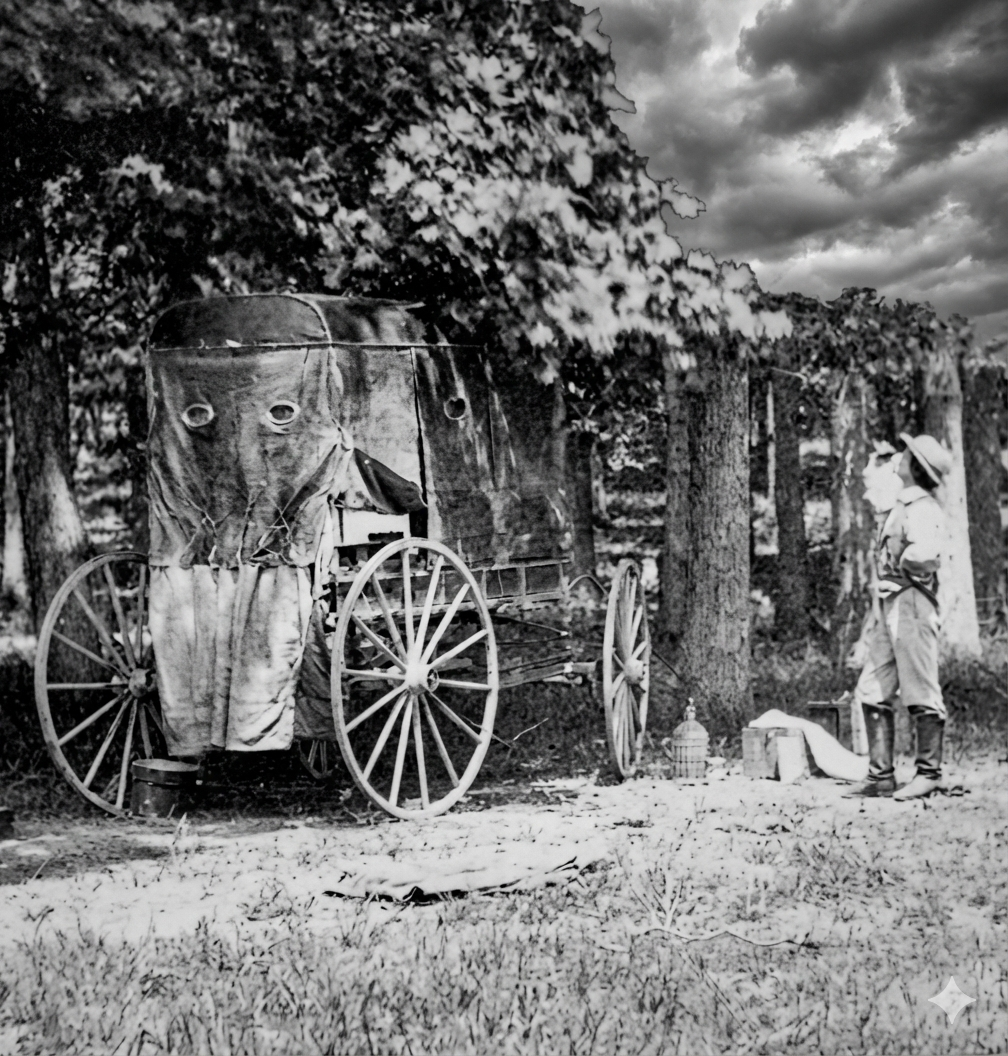 Gardner's darkroom wagon